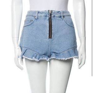 MSGM Denim Shorts